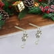 thumbnail image 4 of Gancho para el soporte de la media navideña | Colgador de coronas de hierro plateado sobre puerta | Gancho decorativo para adornos navideños | Aguanta hasta 10 libras | 1 Pc | 6,3x3,39x1,96 pulgadas, 4 of 6