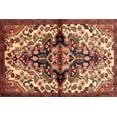 thumbnail image 1 of Ahgly Company Indoor Rectangle Traditional Saffron Red Medallion Area Rugs, 2' x 3', 1 of 6