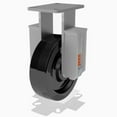 thumbnail image 2 of Hamilton Spring Loaded Champion Rigid Caster R-SPCH-10PH-2 | 10" Plastex Phenolic Wheel | 1" Roller Bearing - Heavy-Duty Industrial Caster, 2 of 2