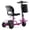 Purple, variant on Aoemoe Short-distance mobility scooter, electric, foldable, and lightweight, Grey