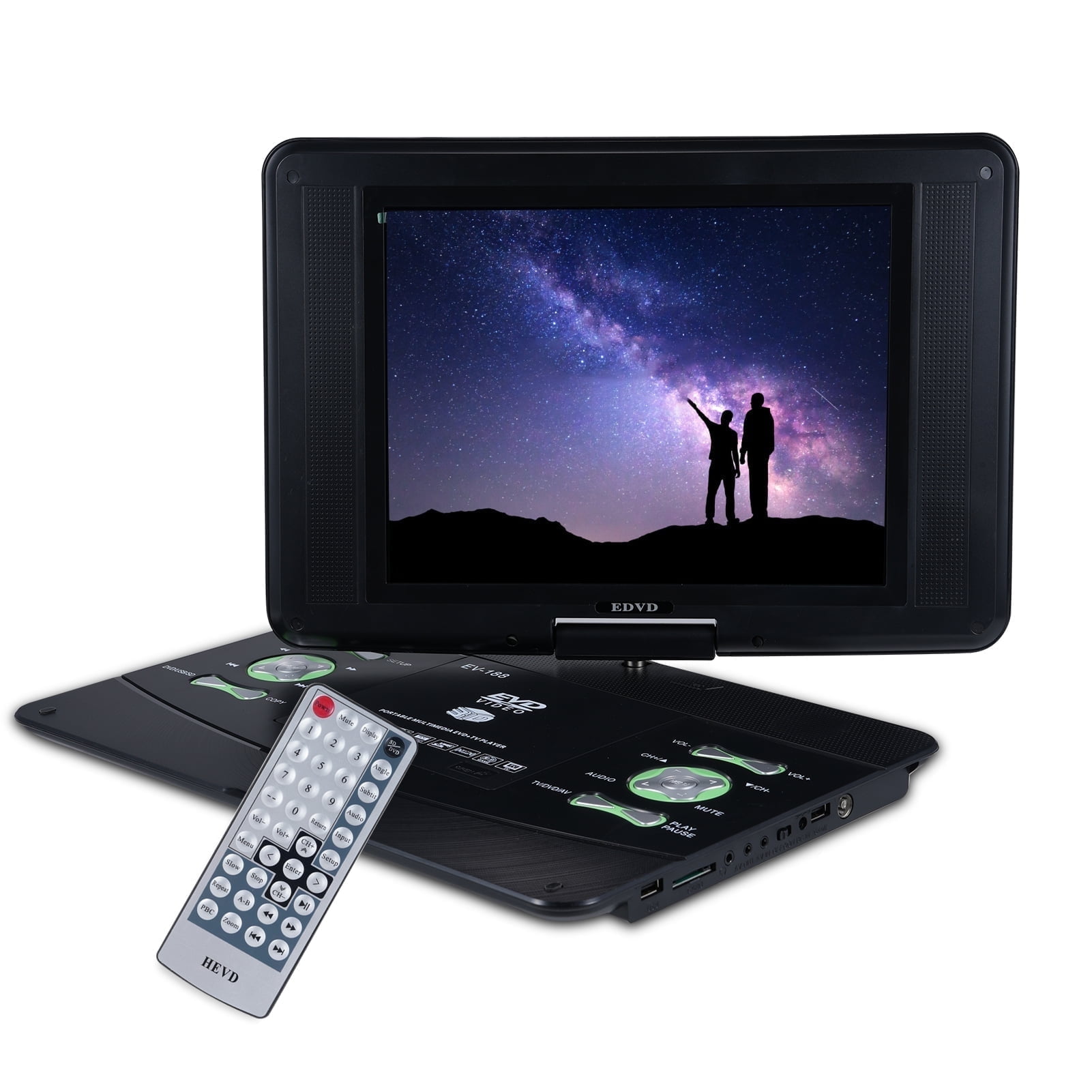 Yoton YD105 10.5'' Portable DVD Player with HD Swivel Screen