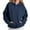 Blue #02, variant on oversized hoodies for women Casual Long Sleeve Baggy Pullover Sweatshirt Fall Basic Drop Shoulder Outfits Kangaroo Pocket Purple S