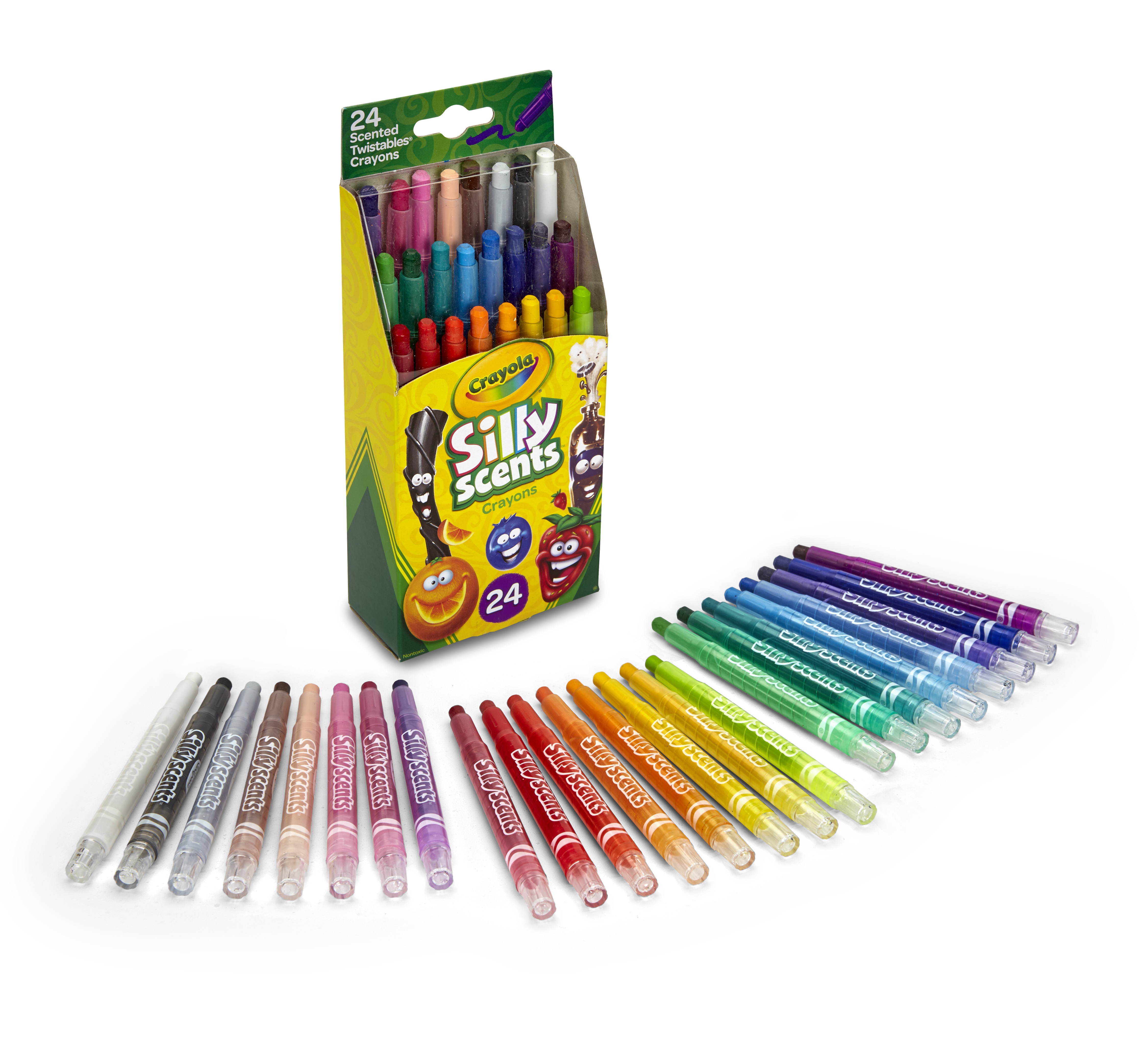 Crayola Silly Scents Twistables Crayons, Sweet Scented Crayons for Kids, 24 Count - image 5 of 8