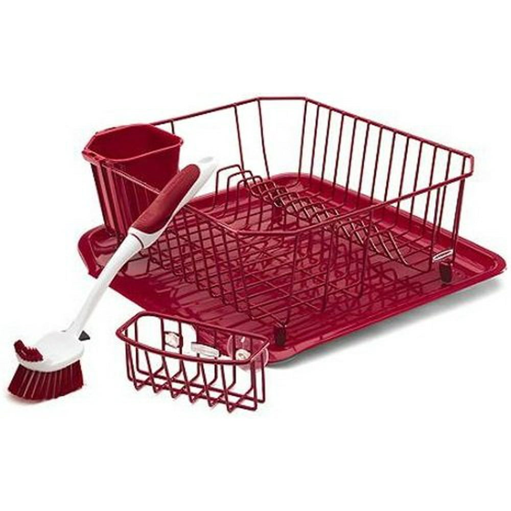 rubbermaid-large-sink-dish-drainer-walmart-walmart