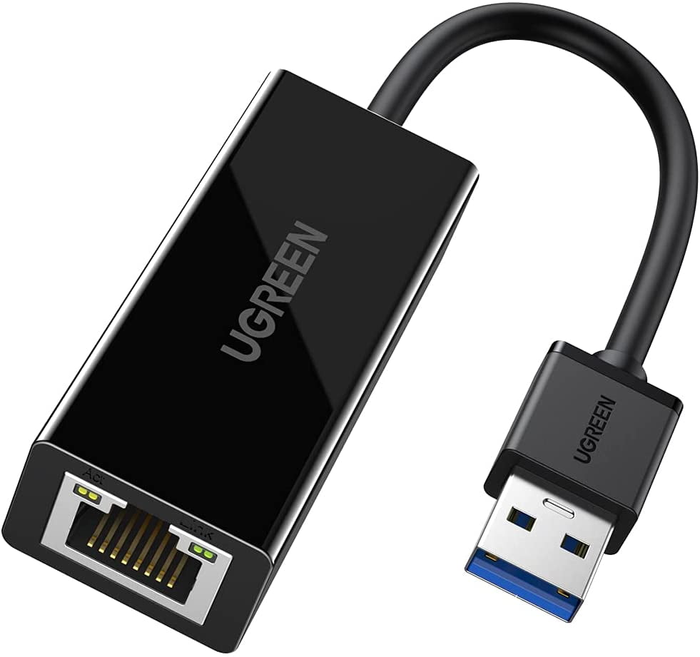 USB 3.0 to RJ45 Gigabit Ethernet LAN Network Adapter 1000Mbps for PC Laptop Mac 
