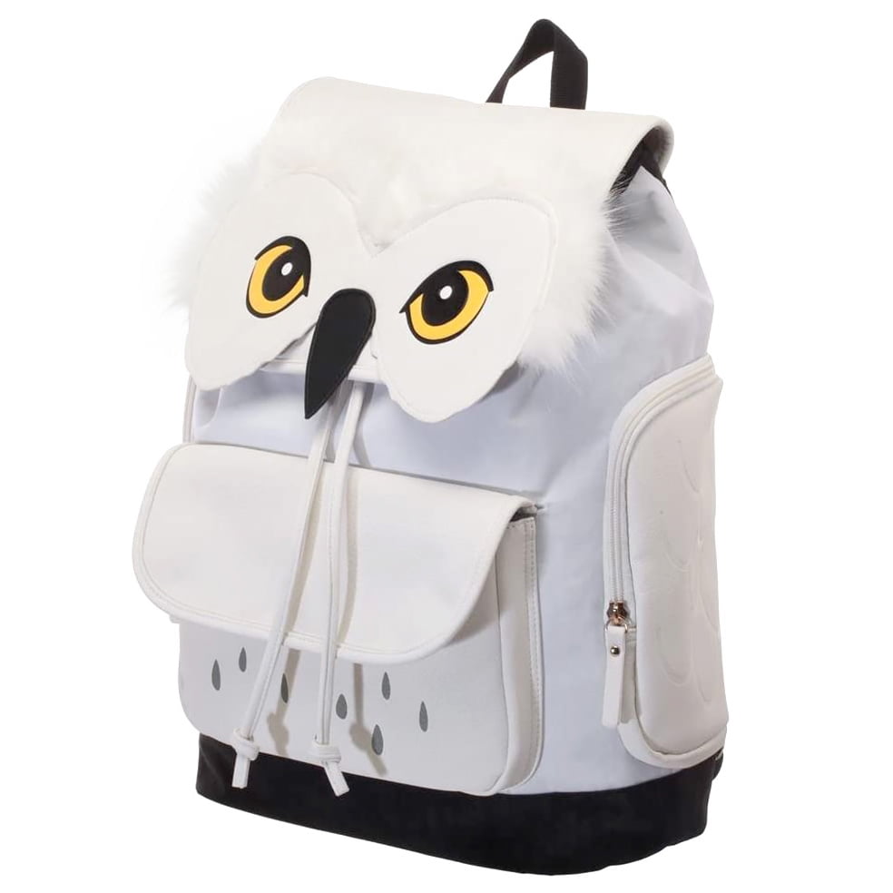 Harry Potter Backpack Hedwig Owl Rucksack Bag w/Laptop Sleeve Faux