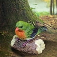 thumbnail image 4 of Artificial Miniature Bird Statue, Arts Crafts Miniature Fairy Garden Decoration C, 4 of 7