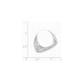 thumbnail image 2 of Sterling Silver 16x19mm Solid Back Signet Ring - 10.2 Grams - Size 11, 2 of 2