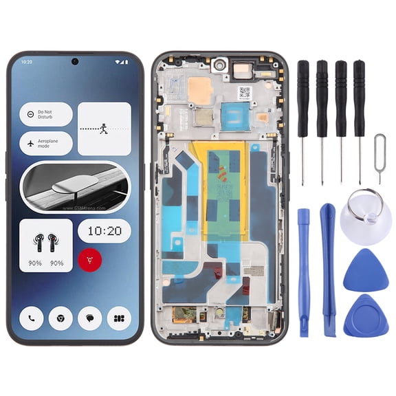 For Nothing Phone  A142 5G Original AMOLED LCD Screen Digitizer Full Assembly with Frame
