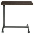 Emma + Oliver Adjustable Overbed Table with Wheels for Home and