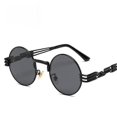 thumbnail image 1 of Lunettes de Soleil Métal Rondes Punk Polarisées Tendance Lunettes de Soleil 2680, 1 of 2