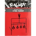 thumbnail image 2 of Allen Company Rimfire Steel Spinning & Resetting Shooting Target, .22 Cal. & Air Guns, Black/Orange, 2 of 4
