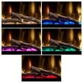 thumbnail image 4 of Dimplex Ignite Evolve 74 Inch Built-in Smart, Wi-Fi Linear Electric Fireplace with Logs & Media Kit - Control with The Flame Connect App, 4 of 9