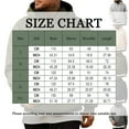 thumbnail image 2 of Huankd Mens Casual Hoodies Drawstring Quarter Zip Pullover Sweatshirts Black L, 2 of 7