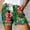 Green, variant on Shorts for Women's Casual Print Pocket Loose Lace Up High Waisted Sports Shorts for Women Lightweight Athletic Shorts with Hidden Pockets and Breathable Blue S