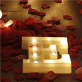 thumbnail image 4 of Lámpara Led Con Letras Del Alfabeto Inglés, Luz Nocturna Única Para Cumpleaños, Bodas, Fiestas De Navidad, Decoración Del Hogar seitruly HA025570-04, 4 of 6