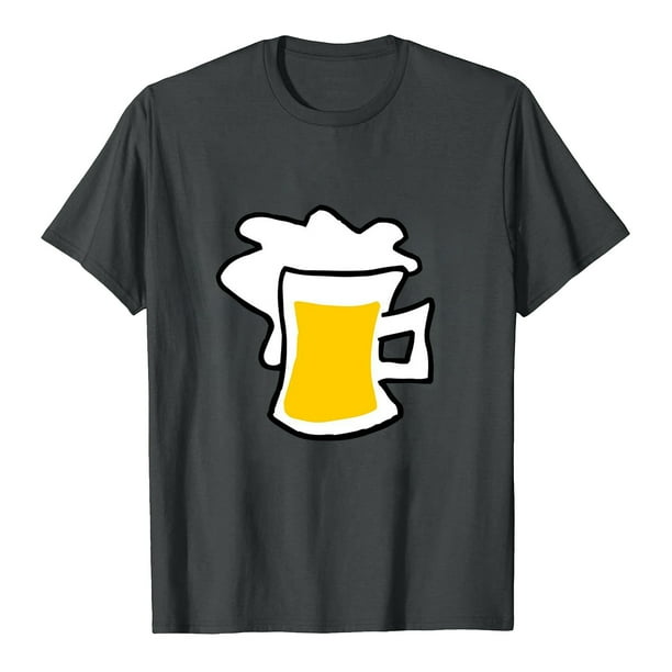 Blusa de mujer Camiseta de cuello redondo de Oktoberfest Camiseta de verano con estampado de letras Camisetas de manga corta para hombres y mujeres Pompotops hfajkhk135255