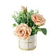 thumbnail image 1 of Flores artificiales Matsuzay Decoración champán rosa, 1 of 6