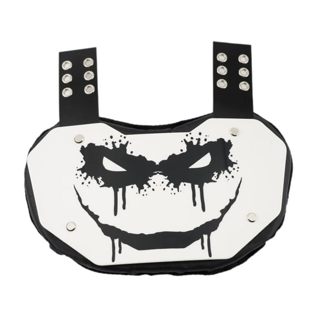 DYNWAVECA Football Back Plate Rear Lower Back Protector Wear High Impact Protection Plate Rugby Gear for Training Adults Teenagers