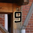 thumbnail image 4 of Modern LED Illuminated Number Sign Outdoor Address Plaque For Wall Or Door With Customizable Digit Display Succulent Wall Decorations for Living Room Cute Small Couches for Bedrooms Door Welcome, 4 of 4