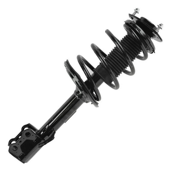 Detroit Axle - Front Right Passenger Side Strut w/Coil Spring Assembly Replacement for Lexus RX350 RX450h Toyota Highlander