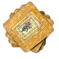 thumbnail image 2 of Carolines Treasures 8615FC Palm Tree Foam Coaster Set of 4 3 1/2 x 3 1/2 multicolor, 2 of 3