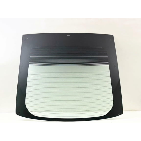 Without Wiper Style Heated Tempered Rear Back Window Back Glass Compatible with Scion TC 2011-2016 Models