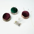 thumbnail image 4 of Vintage Pin Cushion Elastic Metal Base Retro Needle Cushion Sewing Quilting Kit, 4 of 7
