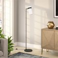 thumbnail image 2 of Allora Mid Century Modern Metal Floor Lamp in Black, 2 of 6