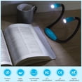 thumbnail image 5 of Altaz LED Book Lights Rechargeable Neck Lamp for Reading at Night, Hands Free, 4 LED Bulbs, 3 Adjustable Brightness, 5 of 7