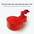 thumbnail image 2 of Comedero Para Pájaros, Taza De Llenado De Agua Automática, Cuenco Para Beber De Aves De Corral Para Suministros Para Palomas Y Pájaros Yuarrent PT002236-00, 2 of 6