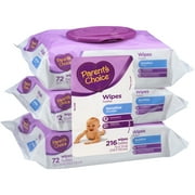 Parent's Choice 216ct Sensitive Flip Top