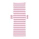 thumbnail image 1 of Funda para silla de playa a rayas, toalla para tumbona, versátil y práctica. Blanco rosado, 1 of 9
