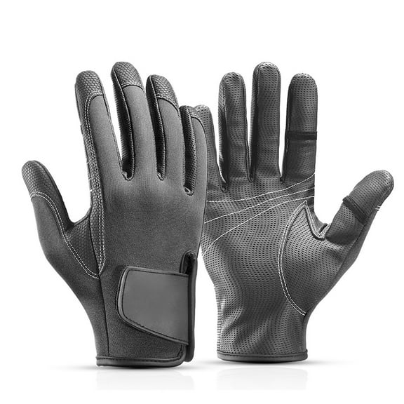 Neoprene fishing gloves for men and women with 2 flexible cutting fingers