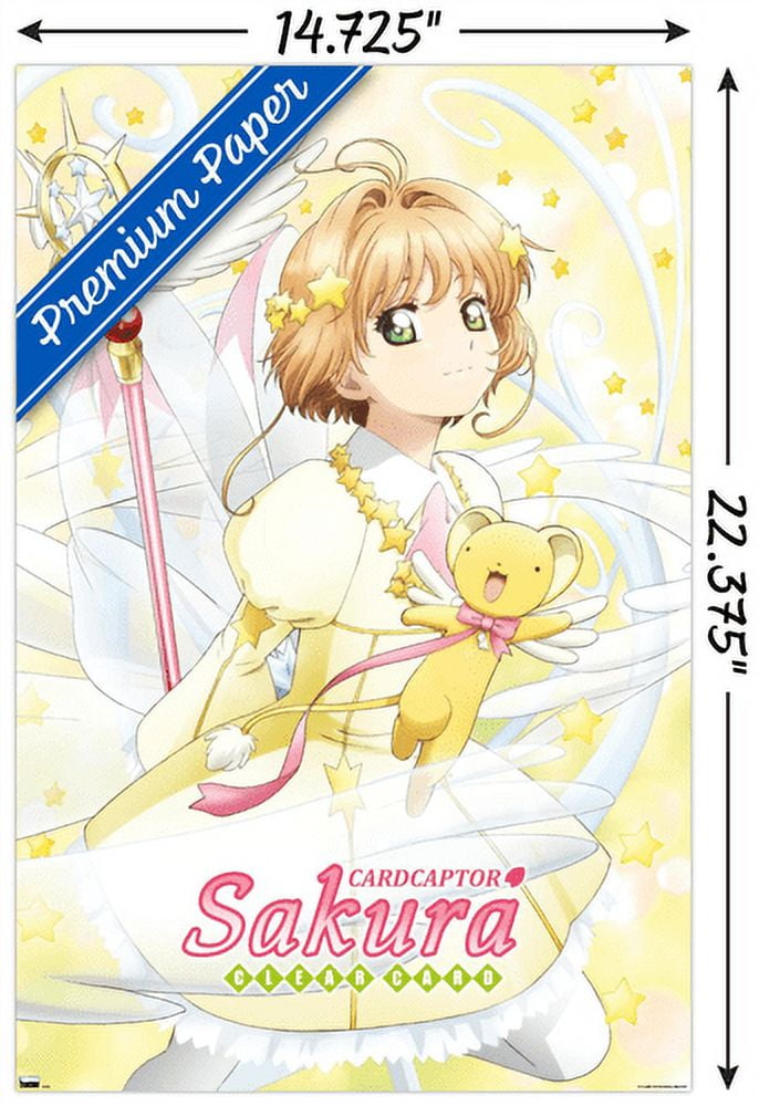 Cardcaptor Sakura: Clear Card - Sakura and Syaoran Wall Poster, 22.375 x  34 