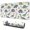 Watercolor Dinosaurs Eggs, variant on Long Mouse Pads for Desk,White Cactus Dino Eggs Dinosaurs Pattern Desk Mats on Top Of Desks, Desk Mouse Pad Extra Large with 3mm Non-Slip Base and Stitched Edge for Gaming,Office,Work,Home 31.5"x11.8"
