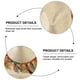 thumbnail image 3 of Sombrero de paja para mujer, de 56 a 58 cm de circunferencia, para playa, verano, para el sol, con borlas, 3 of 5