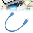 thumbnail image 1 of Drive USBA to MicroB Cable USB3.0 External Hard Drive 5Gbps Transmission Adapter Cord Blue0.3 Meter, 1 of 7