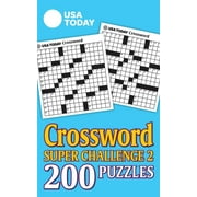 USA Today Puzzles: USA Today Crossword Super Challenge 2 : 200 Puzzles (Paperback)