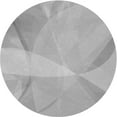 thumbnail image 1 of Ahgly Company Machine Washable Indoor Round Transitional Silver Gray Area Rugs, 5' Round, 1 of 7