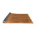thumbnail image 2 of Ahgly Company Indoor Square Oriental Orange Industrial Area Rugs, 4' Square, 2 of 4