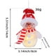 thumbnail image 2 of Xihbxyly Adorno Navideño Luminoso de Muñeco de Nieve, Figura de Tarro Transparente, Decoración para Árbol Festivo, Luz a Pilas, Decoración Navideña para El Hogar y La Oficina, Perfecto para Regalos d, 2 of 2