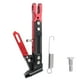 thumbnail image 2 of Caballete lateral para motocicleta BuyWeek Soporte horizontal ajustable color negro, 2 of 9