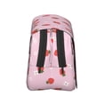 thumbnail image 3 of Disketp Strawberry Floral Estuche de Lápices de Doble Capa con Tapa Abatible y Cremallera, Organizador Escolar para Adolescentes y Adultos, 3 of 7