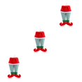 thumbnail image 1 of sweethay Adorno colgante de Navidad para chimenea, medias rellenas, árbol, decoración de muñecas de Año Nuevo, regalos rústicos de granja Tipo 3 3Conjunto, 1 of 6