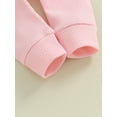 thumbnail image 7 of Infant Baby Girls Outfit, Long Sleeve Crew Neck Sweatshirt Sweatpants Headband Outfit, 7 of 7