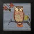 thumbnail image 2 of Brent, Paul 20x20 Black Modern Framed Museum Art Print Titled - Awesome Owls II, 2 of 5