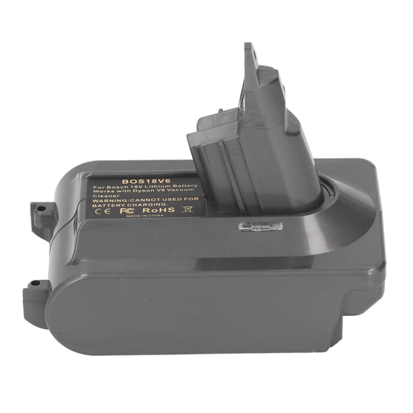Adaptador convertidor de batería,Adaptador de batería Accesorios de batería de alta dureza Adaptador de batería para aspiradora Diseño de próxima generación