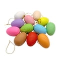 thumbnail image 4 of 12 piezas de relleno para cestas de huevos de Pascua, decoración multifuncional para Pascua. Vistoso, 4 of 9