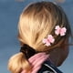 thumbnail image 1 of 2x Pinzas para el cabello de mariposa perfecl horquillas versátiles y portátiles Malla rosa, 1 of 8